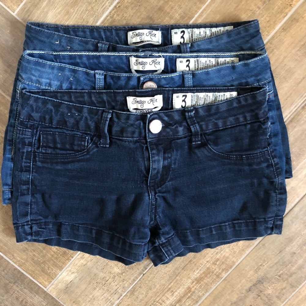 Juniors-SET of 3 PAIRS of shorts- Indigo Rein sz.3